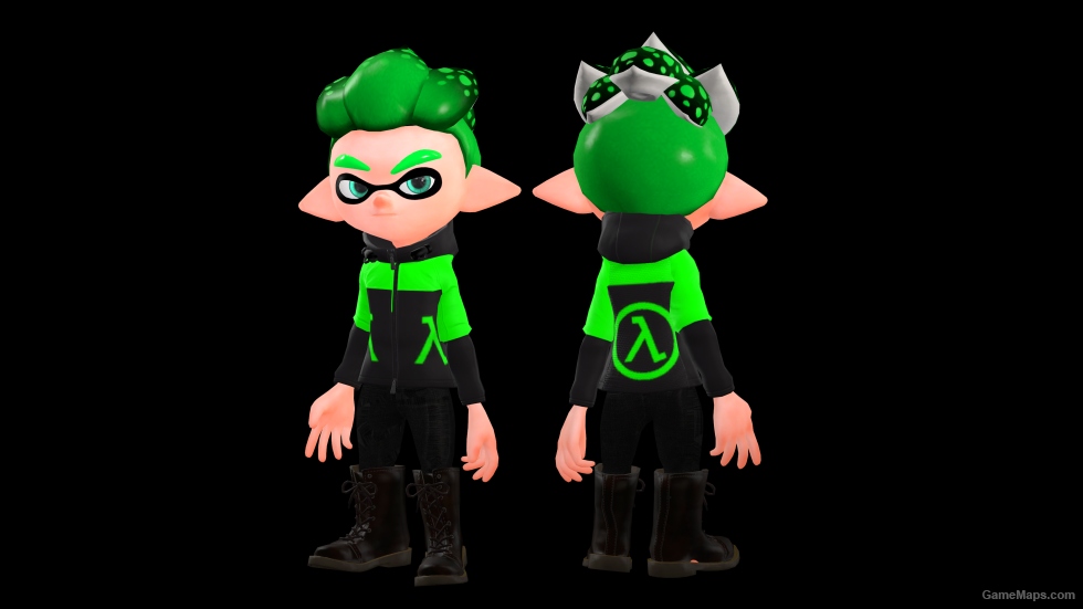 Splatoon 2 - Agent Stone's Custom Hero Hoodies