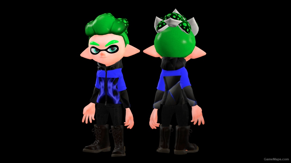 Splatoon 2 - Agent Stone's Custom Hero Hoodies