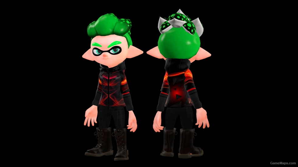 Splatoon 2 - Agent Stone's Custom Hero Hoodies