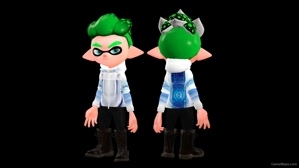 Splatoon 2 - Agent Stone's Custom Hero Hoodies