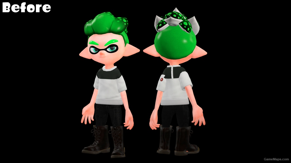 Splatoon 2 - Black-Sleeve Sweater