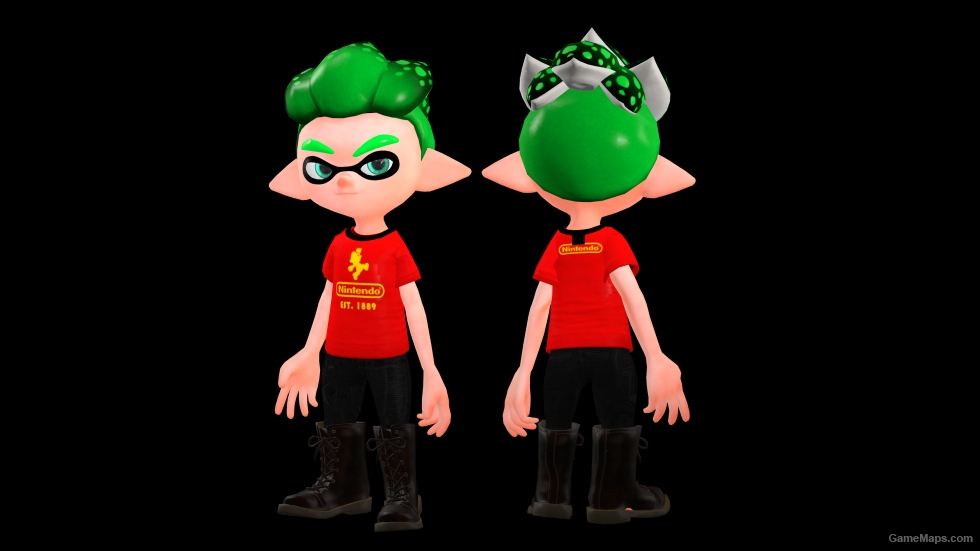 Splatoon 2 - Shirts Texture Pack