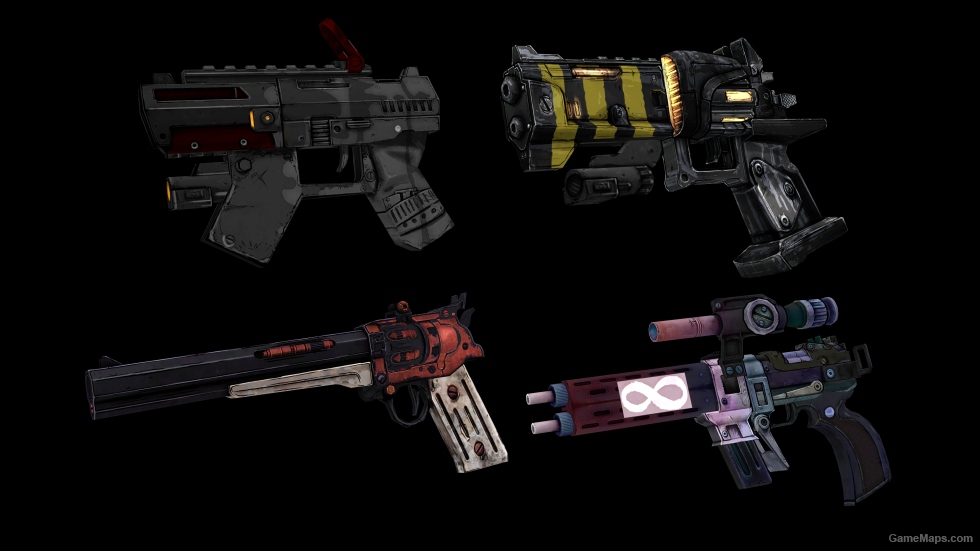 Tales from the Borderlands Gun Pack (Prop)