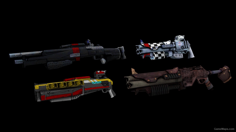 Tales from the Borderlands Gun Pack (Prop)