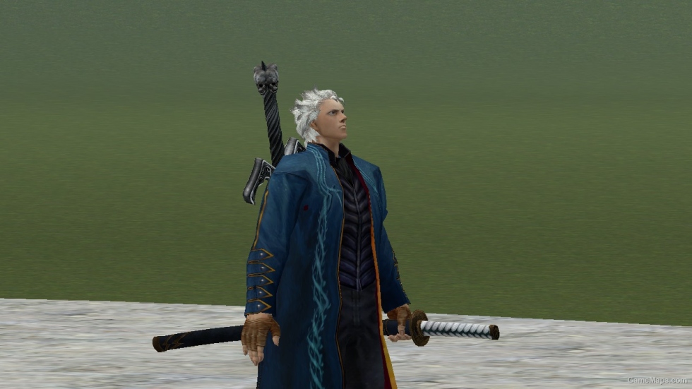 Vergil (DMC3) VJ SNPC + Fixed Playermodel