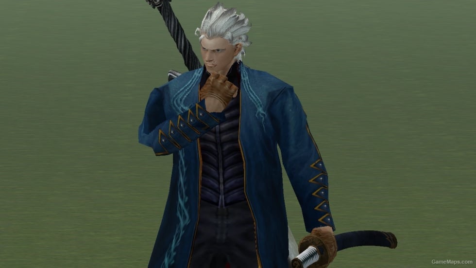 Vergil (DMC3) VJ SNPC + Fixed Playermodel