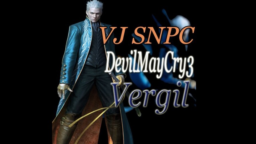 Vergil (DMC3) VJ SNPC + Fixed Playermodel
