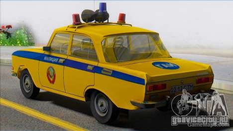 AZLK Moskvich 2140 USSR Militia 1982