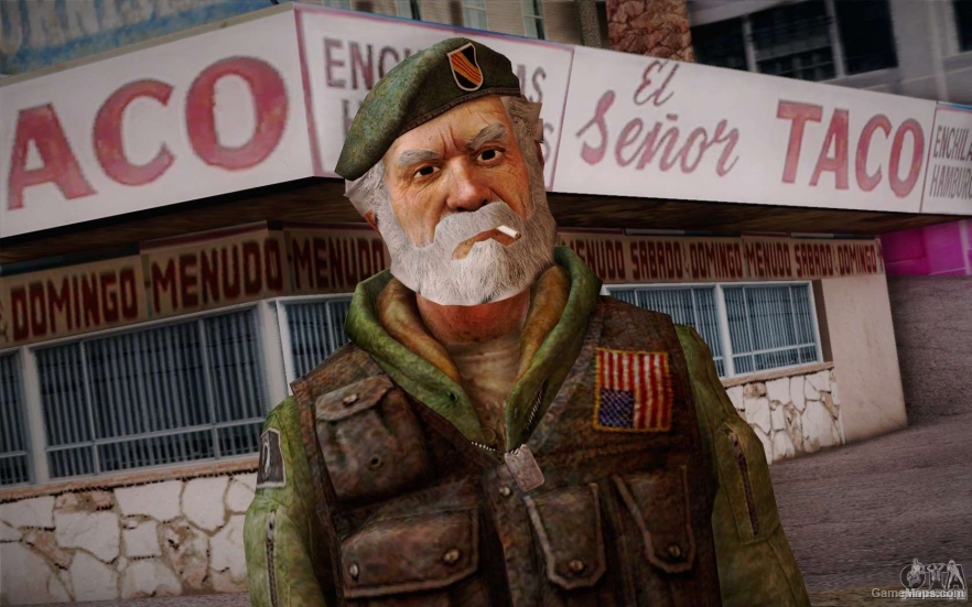 Bill from Left 4 Dead Beta