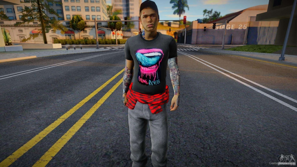 Ellis (Falling Backwards) from Left 4 Dead 2