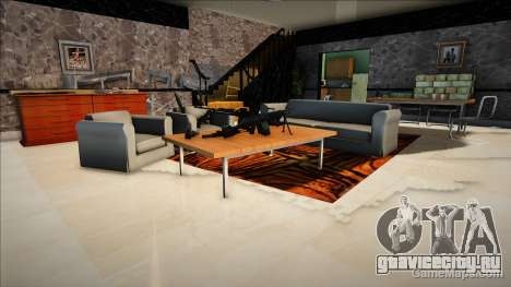 Gangster interior of CJ's house