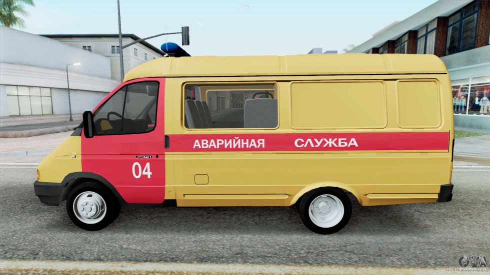 GAZ-3221 Gazelle Emergency Service 2002