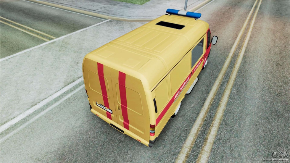GAZ-3221 Gazelle Emergency Service 2002