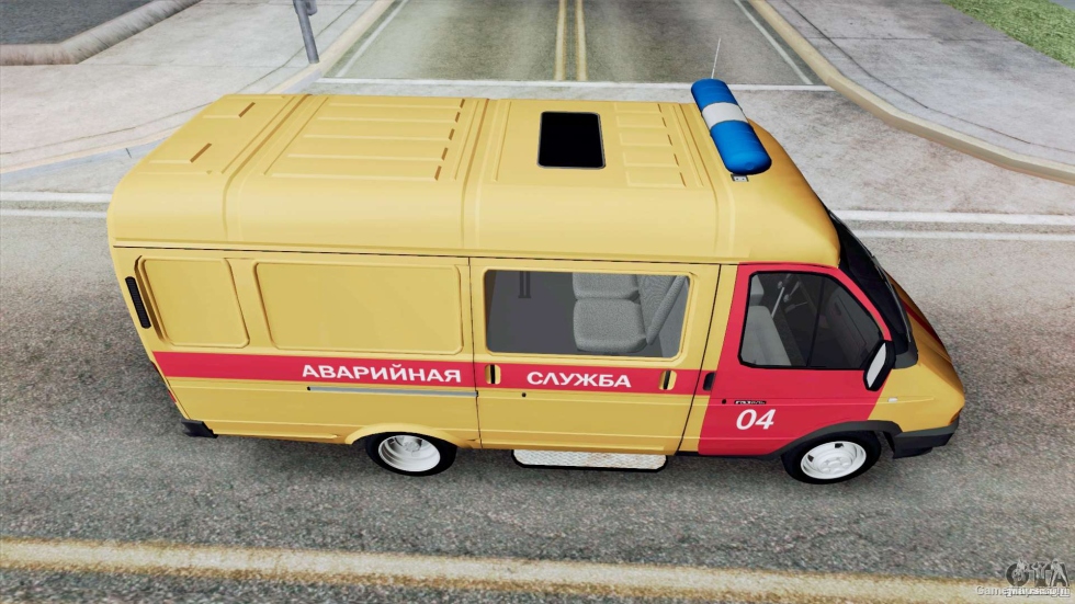 GAZ-3221 Gazelle Emergency Service 2002