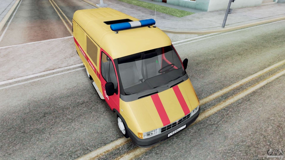 GAZ-3221 Gazelle Emergency Service 2002