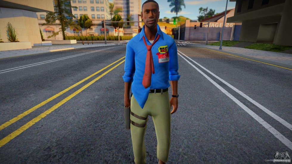 Louis from Left 4 Dead (BestBuy Employee)