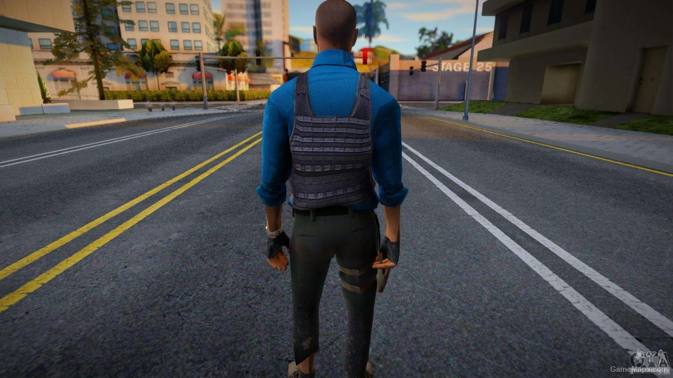 Louis from Left 4 Dead (Body Armor)