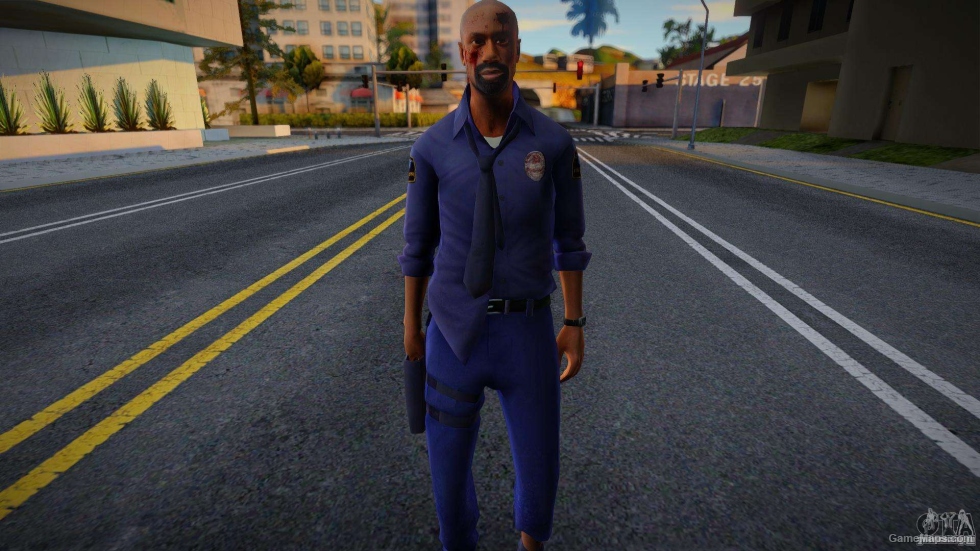 Louis from Left 4 Dead (Cop) v3