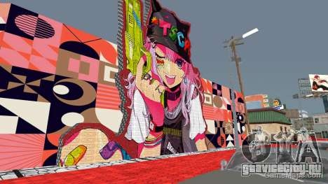 New Girl Mural