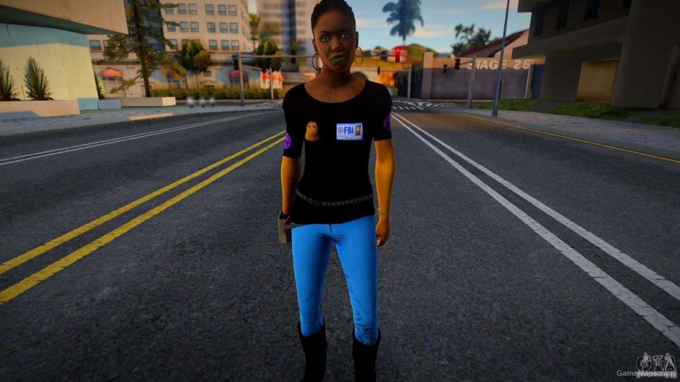 Rochelle (FBI) from Left 4 Dead 2