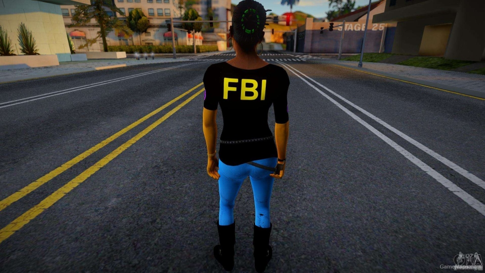 Rochelle (FBI) from Left 4 Dead 2