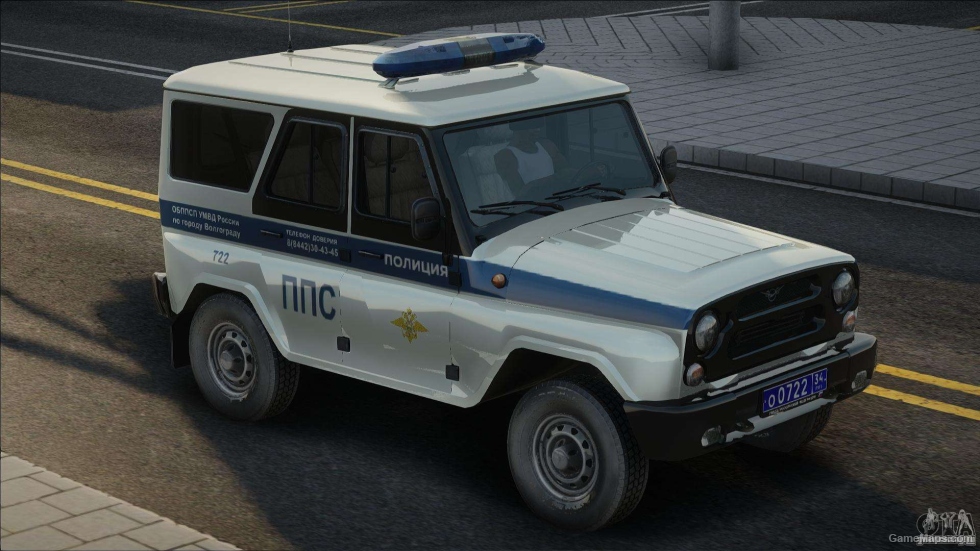 UAZ Hunter Police PPS