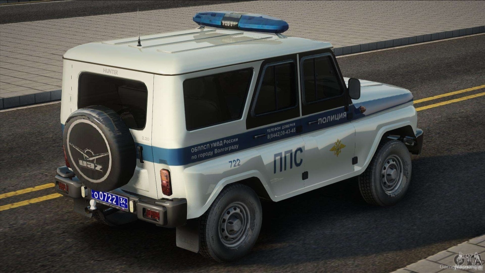 UAZ Hunter Police PPS