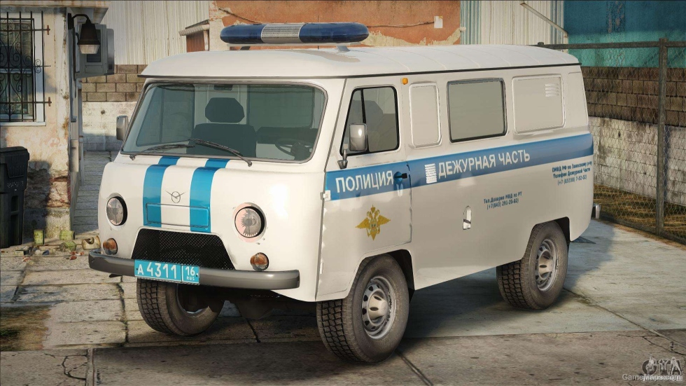 UAZ Loaf Police