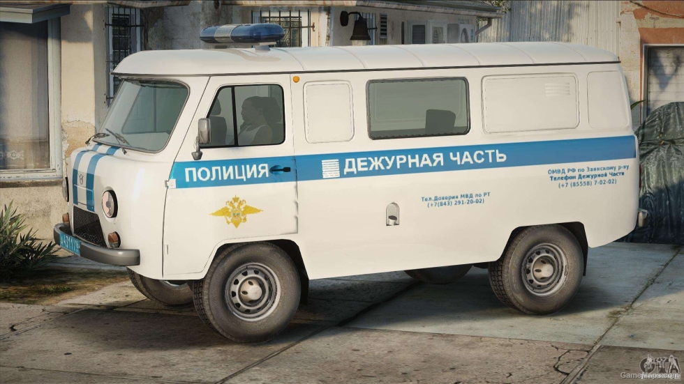 UAZ Loaf Police