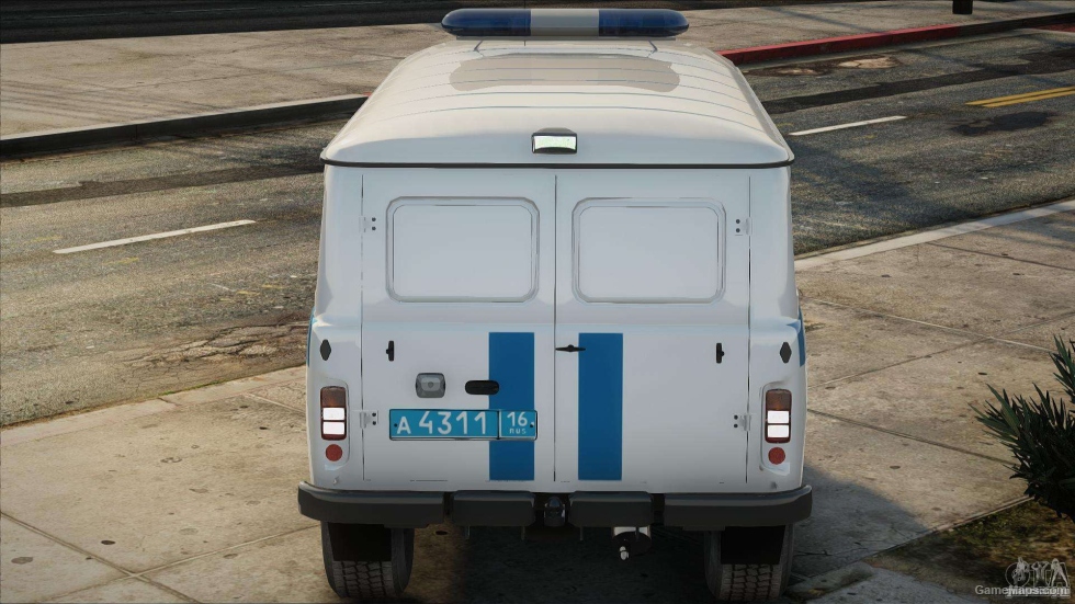 UAZ Loaf Police