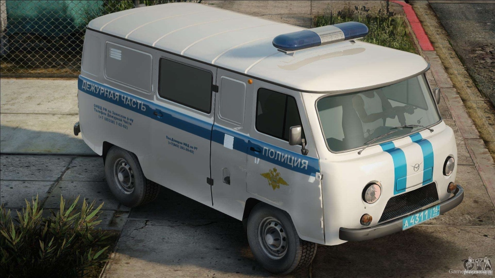 UAZ Loaf Police