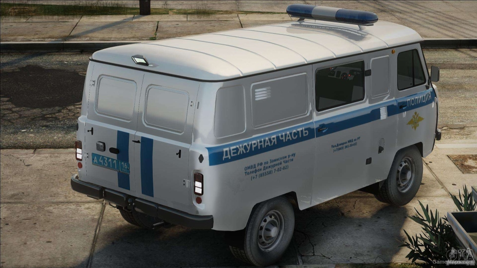 UAZ Loaf Police