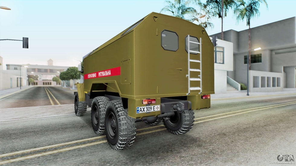 Ural-4320 Operational and Rescue Service