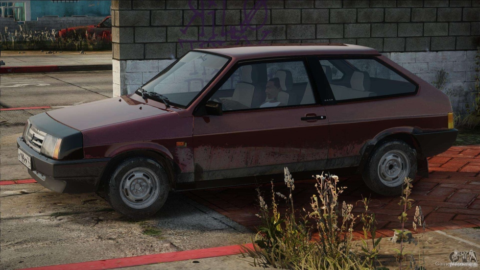 VAZ 2108 Red Drain