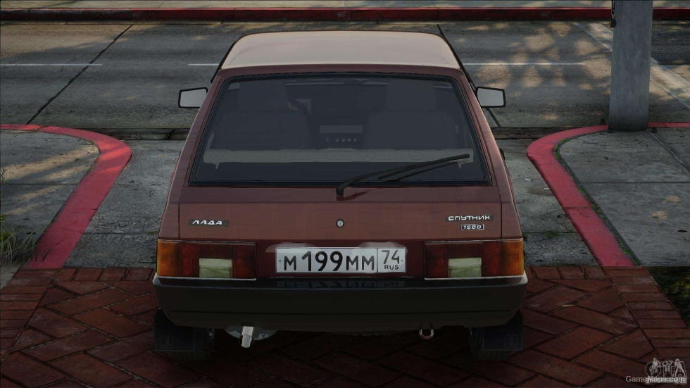 VAZ 2108 Red Drain