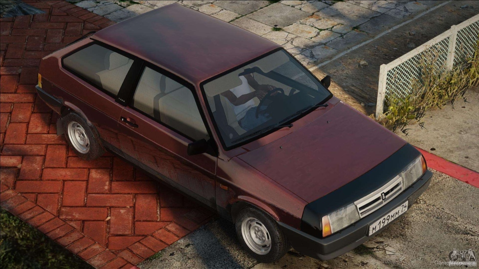 VAZ 2108 Red Drain