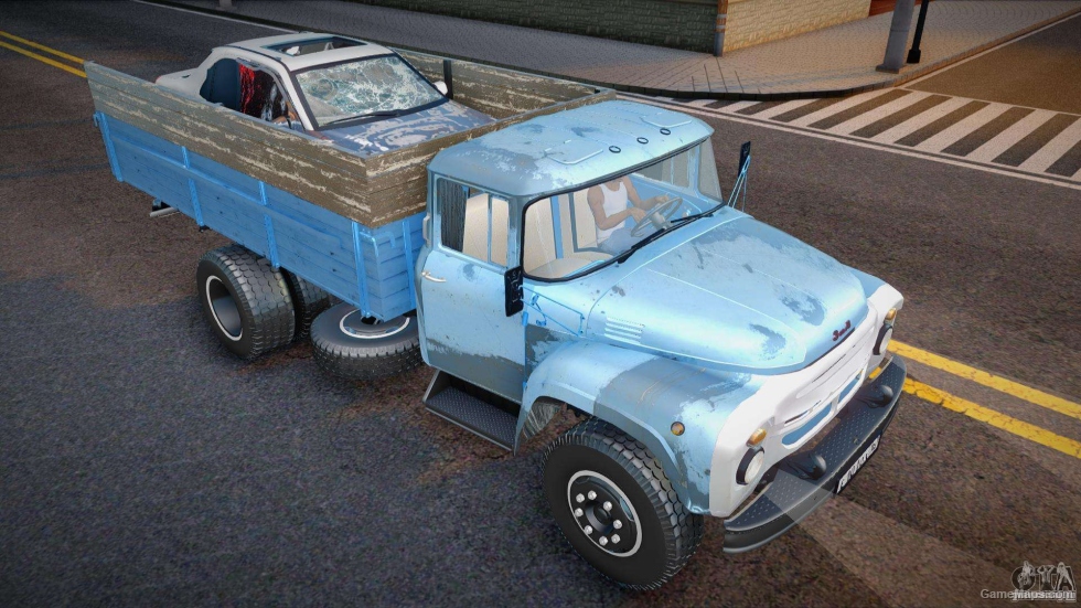 ZIL with a broken Merc