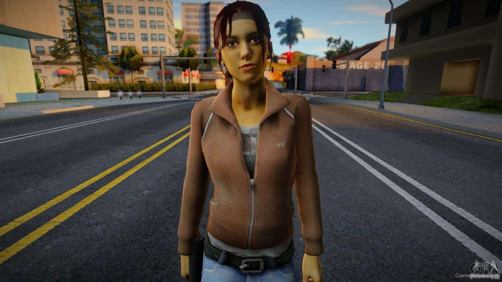 Zoey (Alyx HL2) from Left 4 Dead