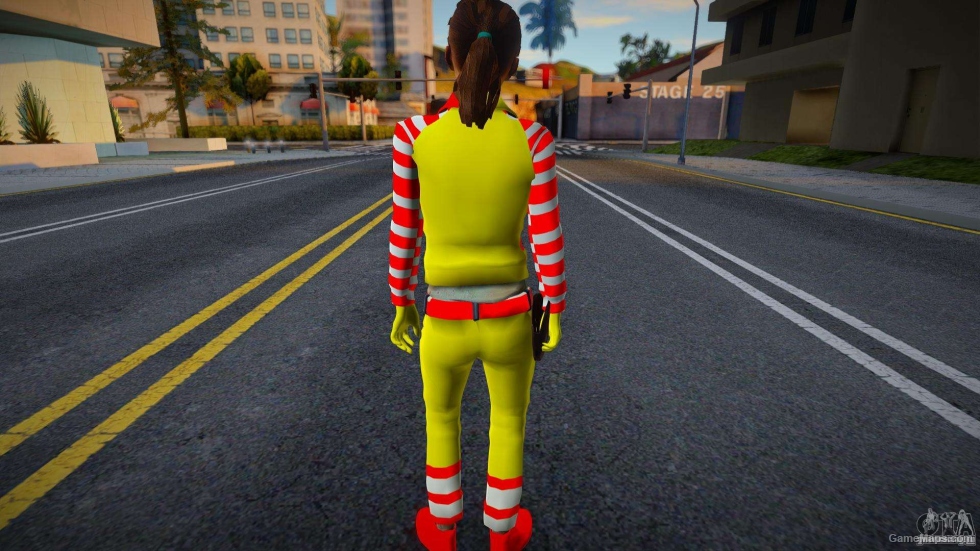 Zoey (McDonalds) from Left 4 Dead