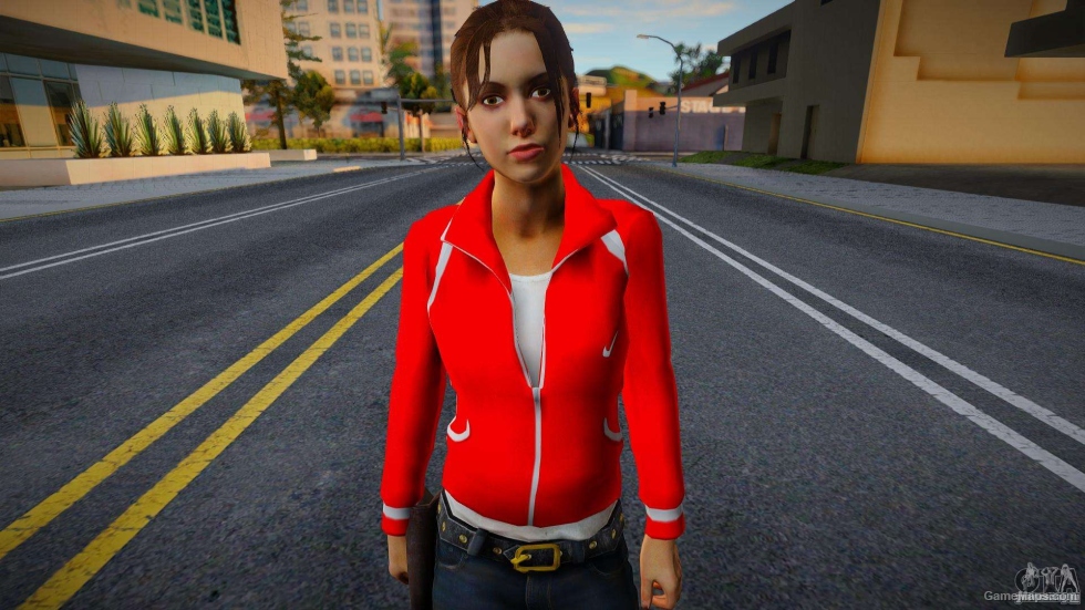 Zoey (Nike Elite Red) from Left 4 Dead