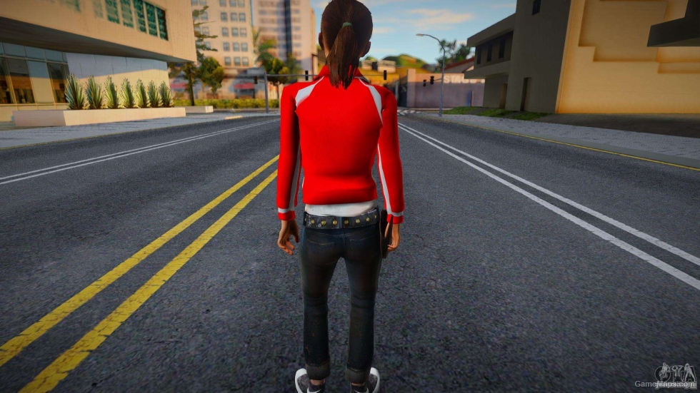 Zoey (Nike Elite Red) from Left 4 Dead