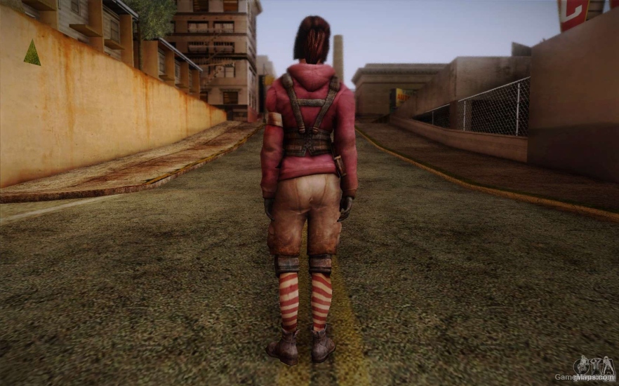 Zoey from Left 4 Dead Beta