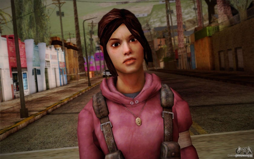 Zoey from Left 4 Dead Beta