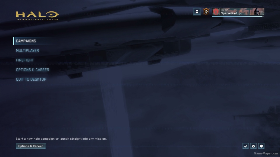Halo 2 Menu Clean (No Logo or Text)