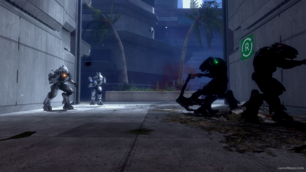 Halo 3 ODST Tayari Plaza Overhaul