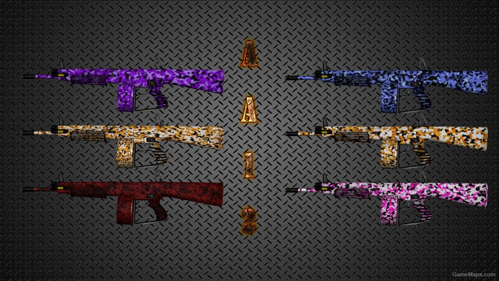[FIXED]Colorful Camouflage Weapon Skin Pack