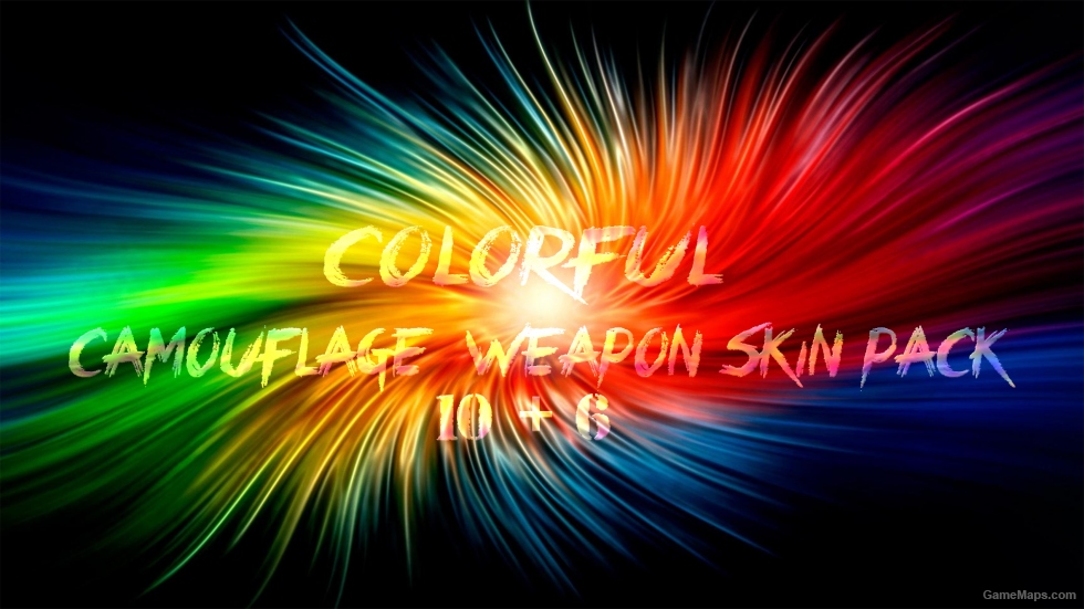 [FIXED]Colorful Camouflage Weapon Skin Pack