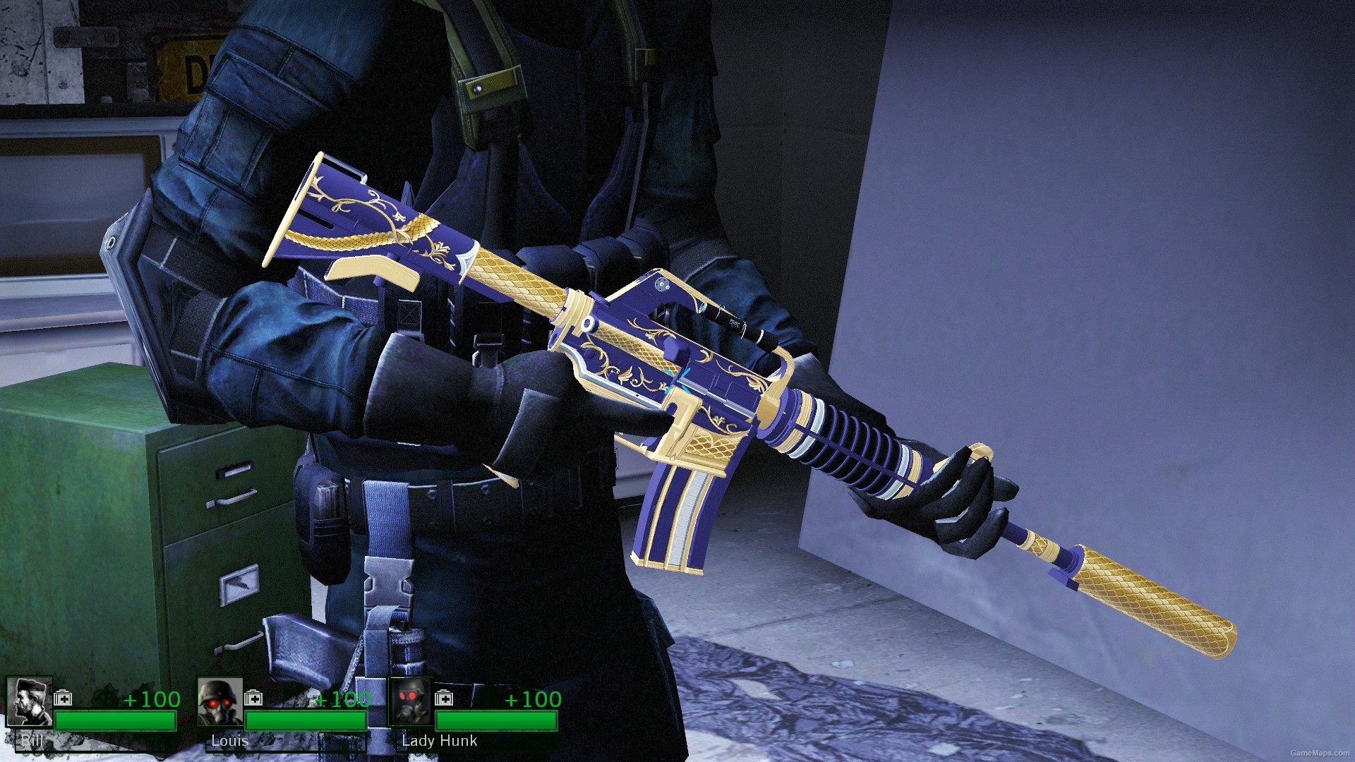 CS:GO Golden Coil M4A1-S With Hyper Animations (Left 4 Dead) - GameMaps
