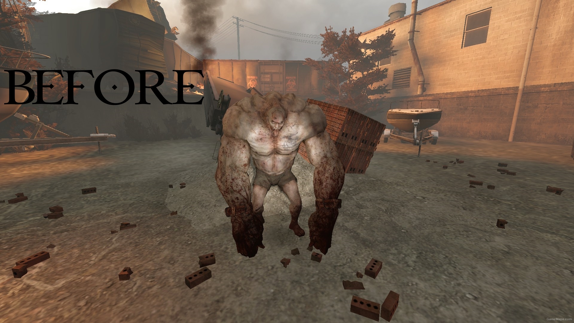 Dark Style Traincar Tank (Left 4 Dead) GameMaps