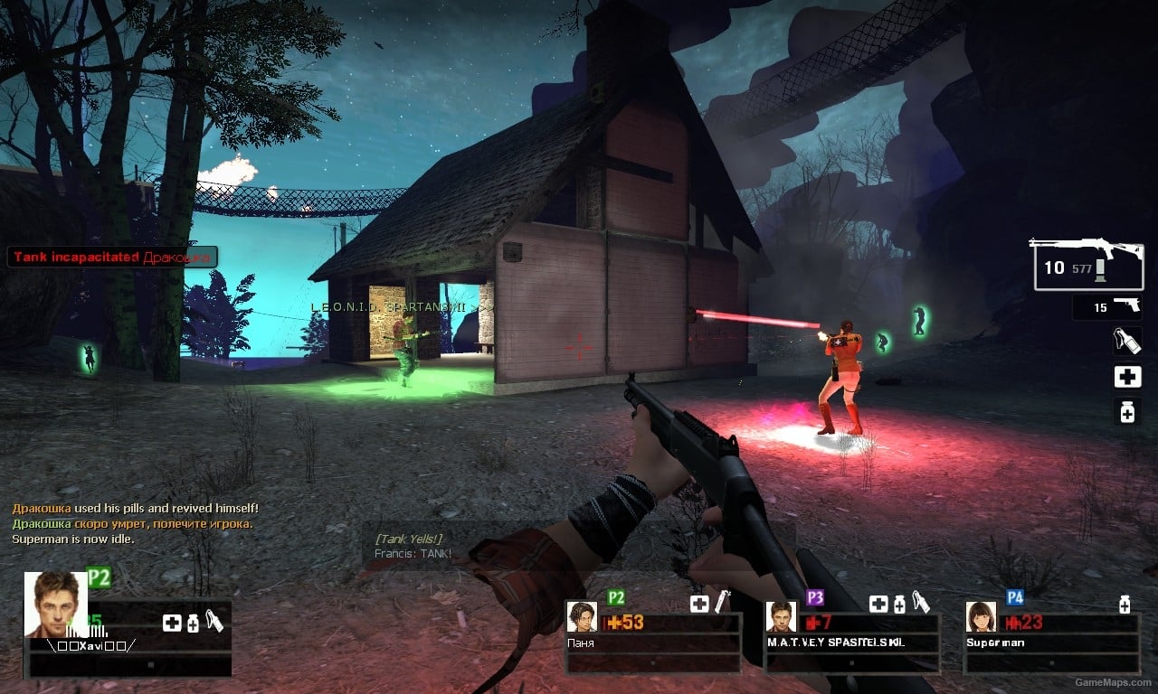 Left 4 Dead's Japanese arcade Survivors (Left 4 Dead) GameMaps
